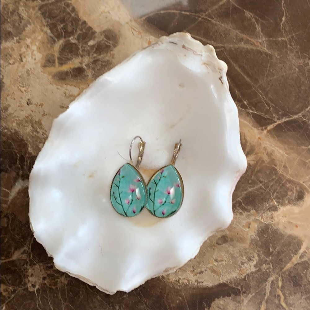 Flower earrings